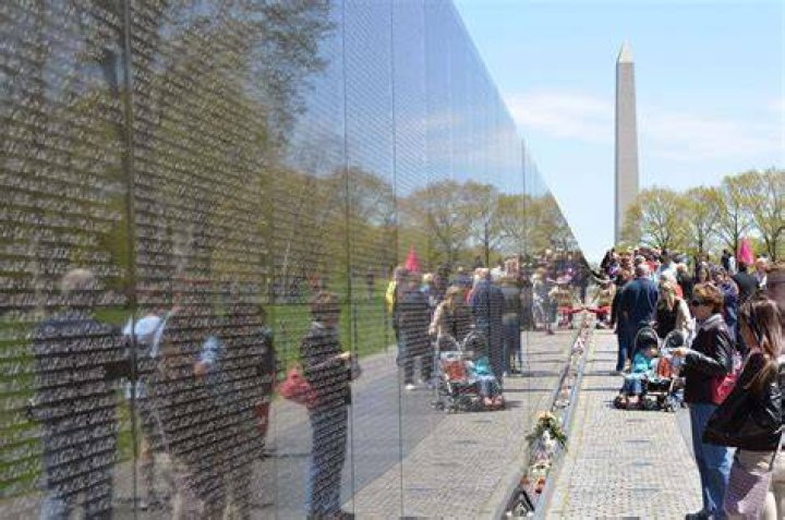 A memorial made by a community for George Floyd | Source: Getty Images