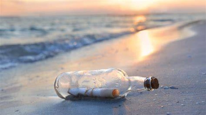 A message in a bottle | Source: Shutterstock