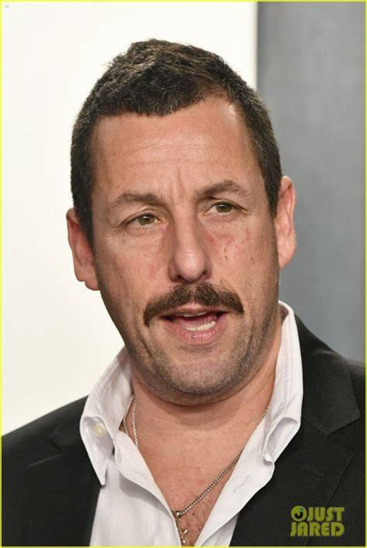 Adam Sandler attends the 2020 Vanity Fair Oscar Party at Wallis Annenberg Center for the Performing Arts on February 9, 2020, in Beverly Hills, California. | Source: Getty Images