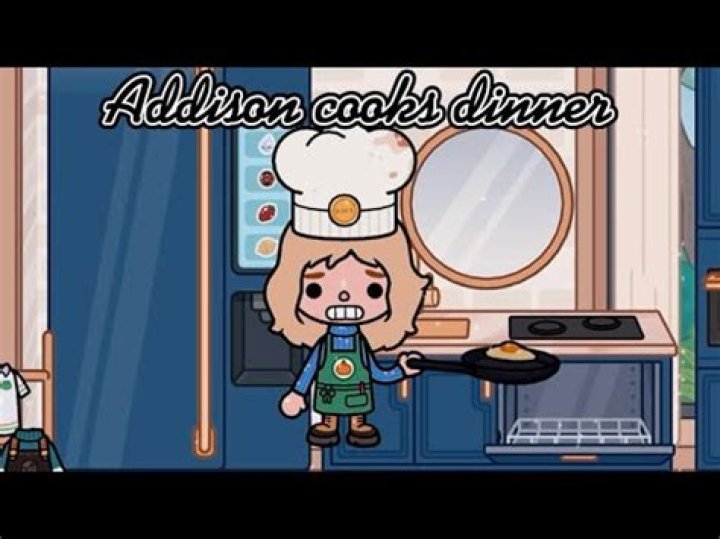 Addison likely cooks a number of meals in the impressive kitchen
