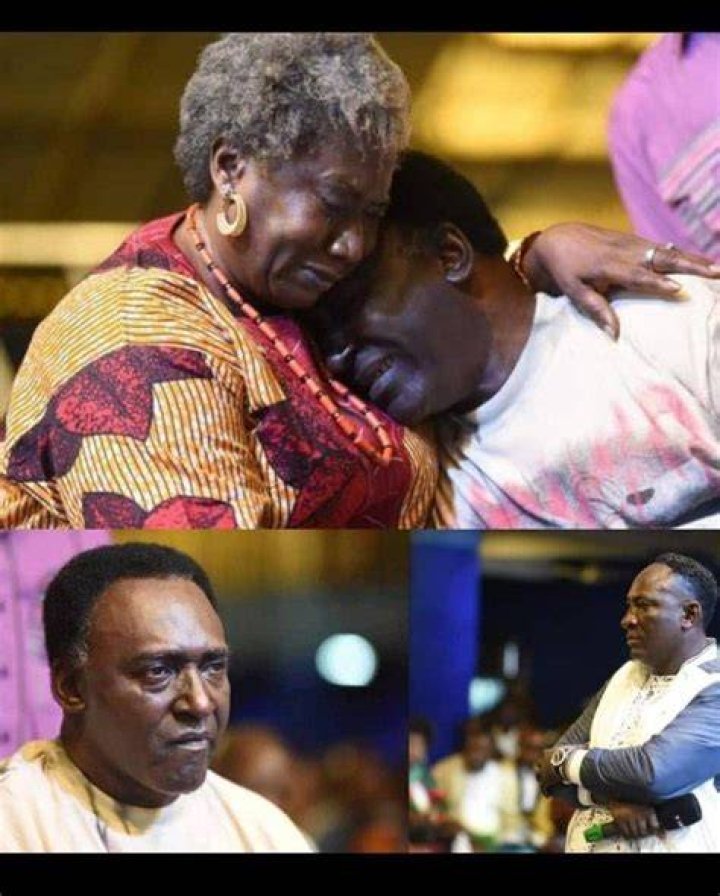 Ailing actor, Clem Ohameze weeps profusely as he receives N8m from popular prophet Nigeria