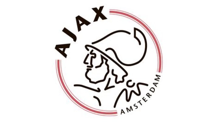 Ajax's Sebastien Haller celebrates scoring their second goal with teammates on September 28, 2021