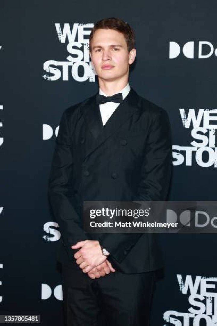 Ansel Elgort attends Disney Studios' premiere of "West Side Story" at El Capitan Theatre on December 07, 2021, in Los Angeles, California. | Source: Getty Images