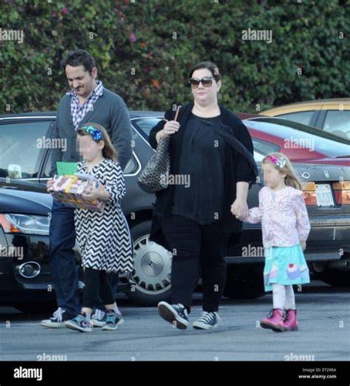Ben Falcone, Vivian Falcone, and Melissa McCarthy in Hollywood, California on May 08, 2023 | Source: Getty Images