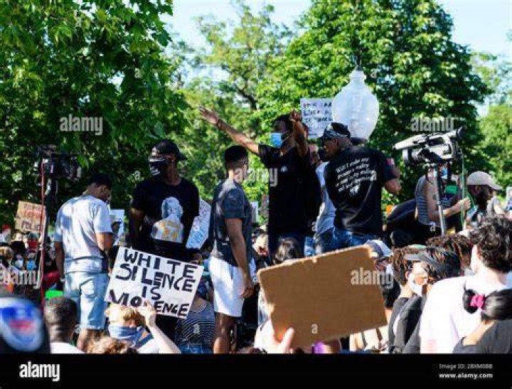Black Lives Matter protesters descended on City Hall in Atlanta in May after the local police department reinstated Officer Garrett Rolfe