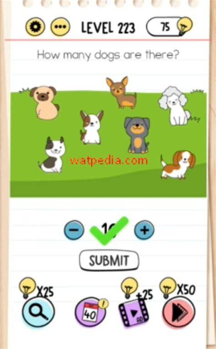 Brain Teaser: How Many Dogs are There?