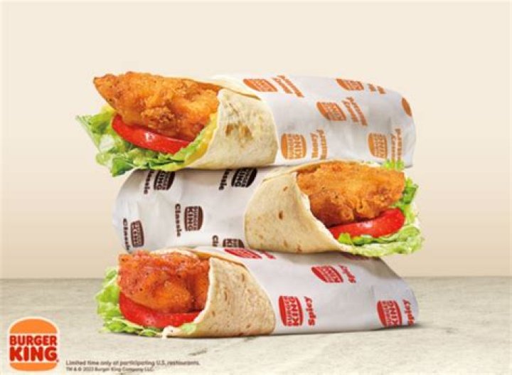 Burger King Royal Crispy wraps