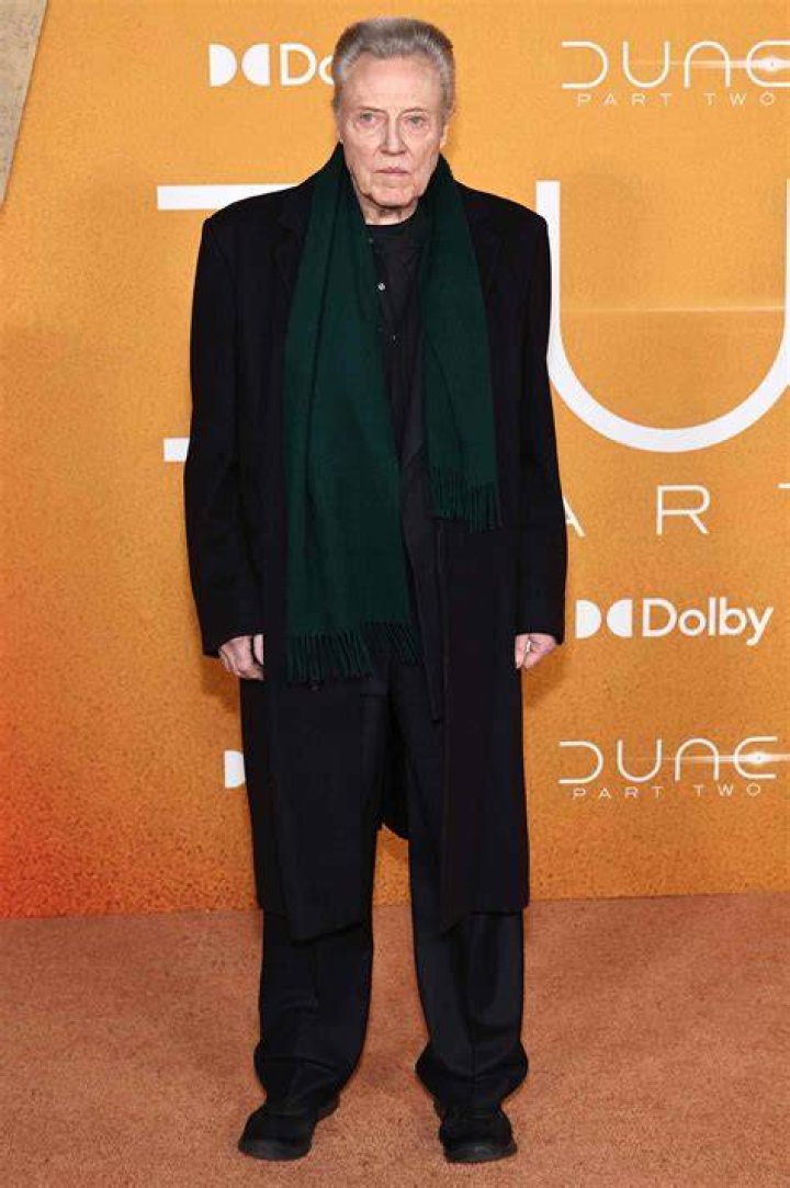 Christopher Walken at the premiere of "The Family Fang" during the 2016 Tribeca Film Festival on April 16, 2016 | Source: Getty Images