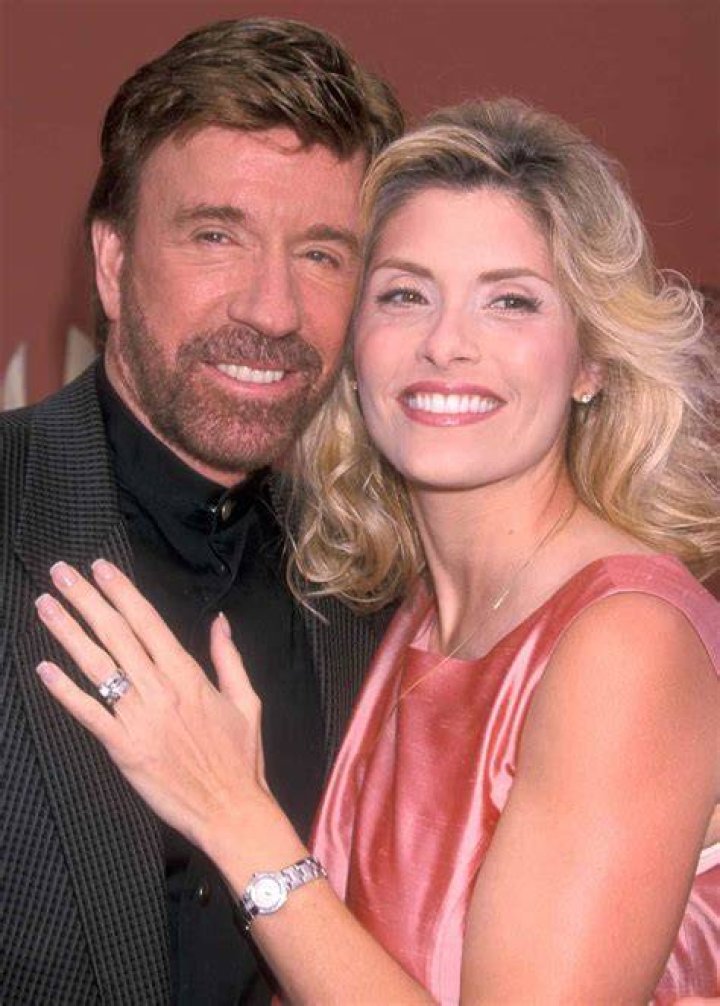 Chuck Norris and Gena O'Kelley during Michael Bolton's ceremony where he was honored with a star on the Hollywood Walk of Fame | Source: Getty Images