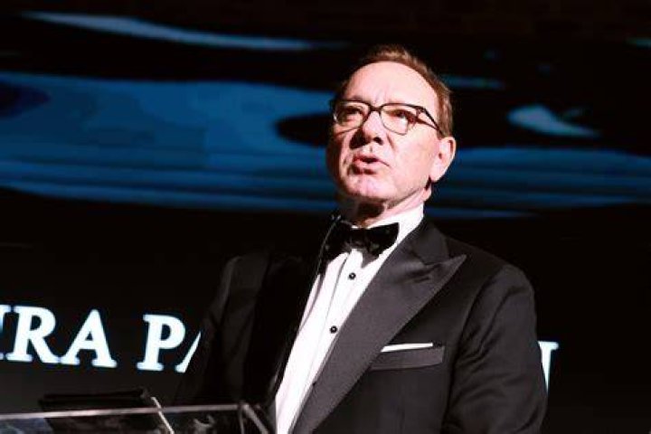 Coming forward: Kevin Spacey's sexual assault scandal began in 2017 after claims he sexually assaulted Star Trek actor Antony Rapp, who was 14 at the time, were brought to light; Spacey pictured in 2015