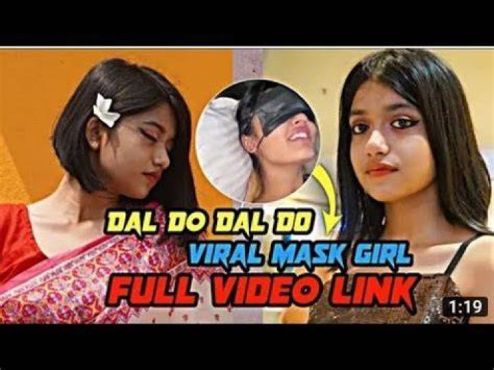 Dal do dal do viral video Mask girl is Ayushi Verma OMG! 😱 Dal do dal do full video link