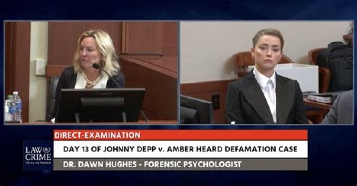 Dawn Hughes and Amber Heard