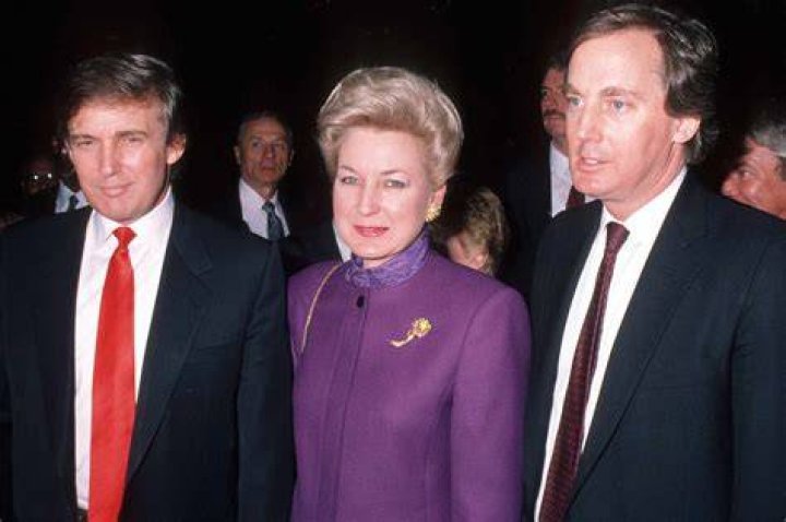 Donald, Maryanne, and Robert Trump at the Trump Taj Mahal opening April 1990 in Atlantic City, New Jersey | Source: Getty Images