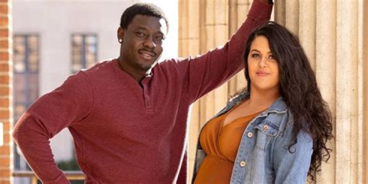 Emily Bieberly and Kobe Blaisé together at part one of the '90 Day Fiancé' Season 9 tell-all on TLC.