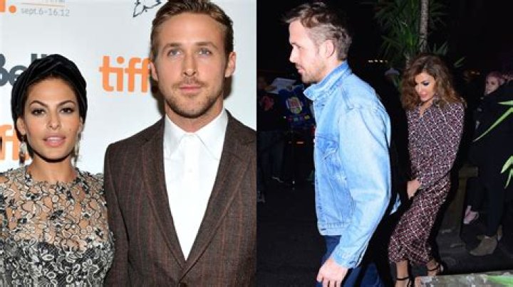 Eva Mendes and Ryan Gosling at Princess of Wales Theatre on September 7, 2012 in Toronto, Canada. | Photo: Getty Images