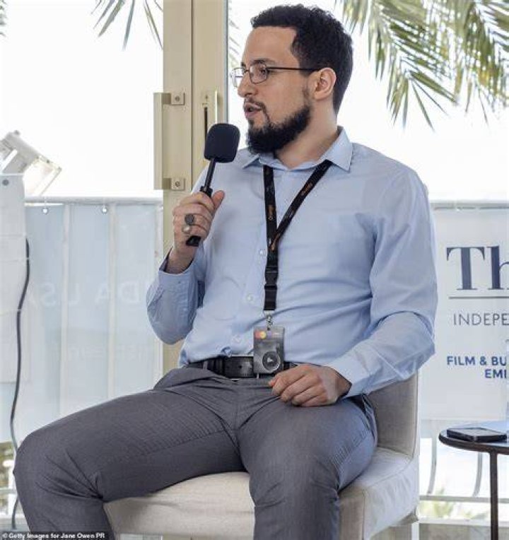 Executive producer Malik Shlibak, pictured here at the Cannes Film Festival last year, blasted the decision to drop the film