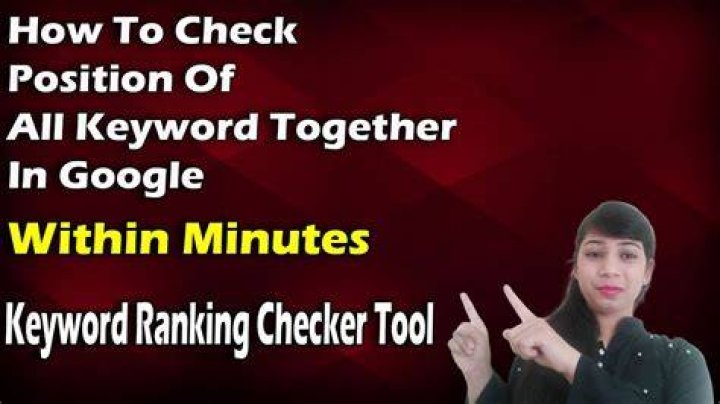 google keyword position checker Check Google Ranking With New Google Position Checker Tool and