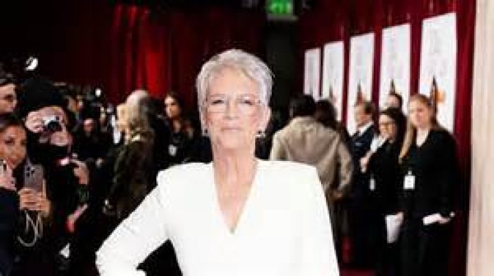 Jamie Lee Curtis speaks about her upcoming movie "Halloween Ends" during Universal Pictures and Focus Features special presentation at Caesars Palace during CinemaCon 2022 on April 27, 2022 in Las Vegas, Nevada. | Source: Getty Images