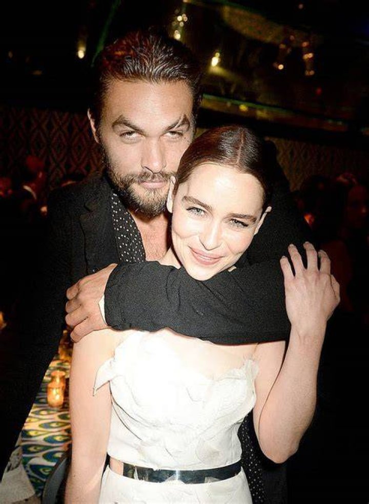 Jason Momoa and Emilia Clarke attend the HBO's "Game Of Thrones" Los Angeles Premiere at TCL Chinese Theatre on March 18, 2013 in Hollywood, California. | Source: Getty Images