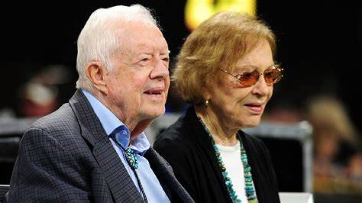 Jimmy Carter attending a game between the Atlanta Falcons and the Cincinnati Bengals on September 30, 2018 in Plains, Georgia | Source: Getty Images