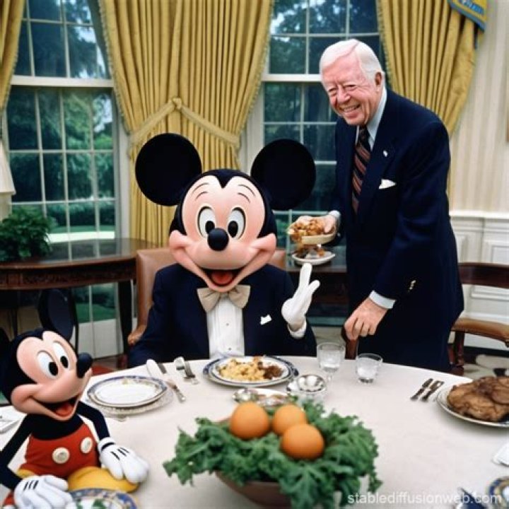 Jimmy Carter having dinner at the home of his close friend, Jill Stuckey on August 4, 2018 in Plains, Georgia | Source: Getty Images
