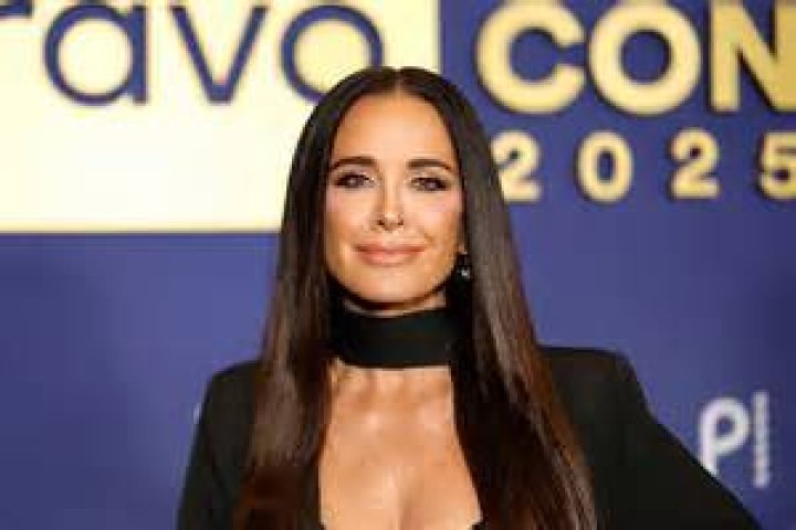 Kyle Richards pictured at the Oscars last night