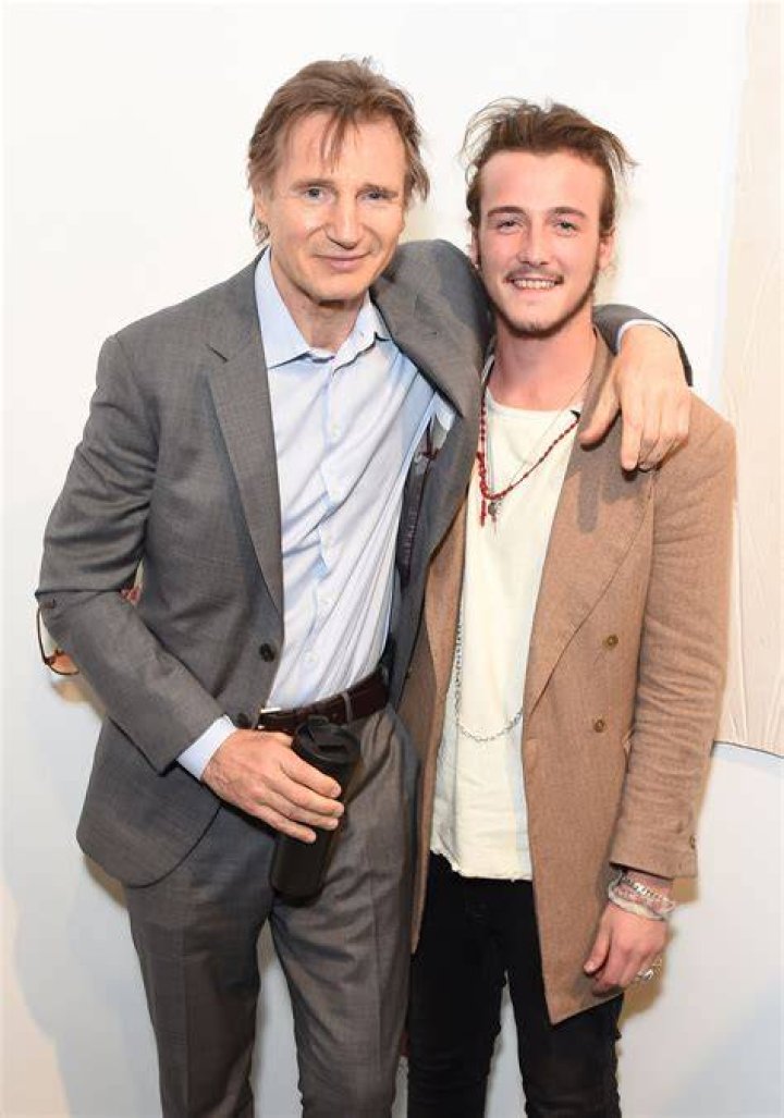 Liam Neeson (L ) and Michael Neeson at the Maison Mais Non launch party as Micheal Neeson launched a fashion gallery in Soho on June 2, 2015 in London, England | Source: Getty Images