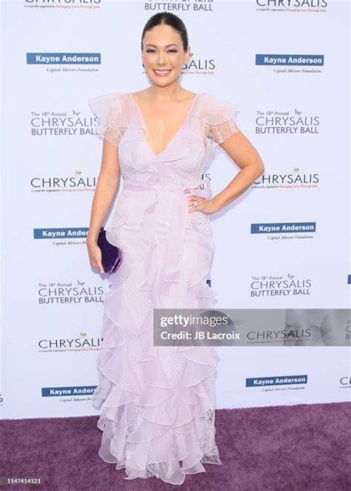 Lindsay Price attends the 18th annual Chrysalis Butterfly Ball | Getty Images