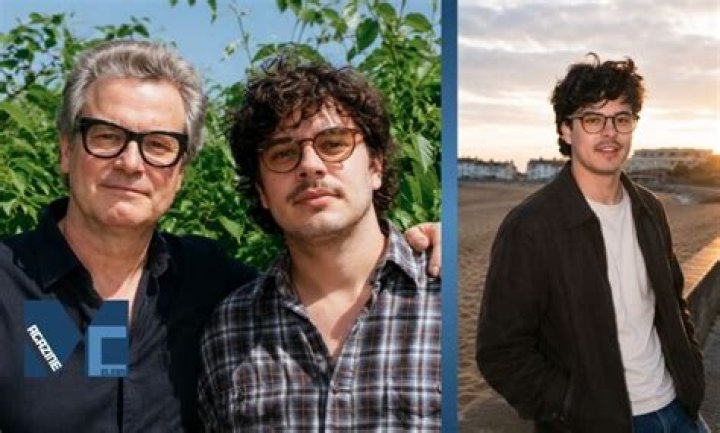 Luca Firth (above) - son of Colin Firth and his ex-wife Livia - is an aspiring musician, playing guitar in a band