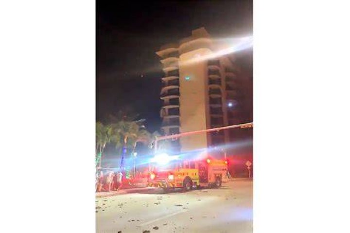 Miami apartment tower collapse causes massive emergency response
