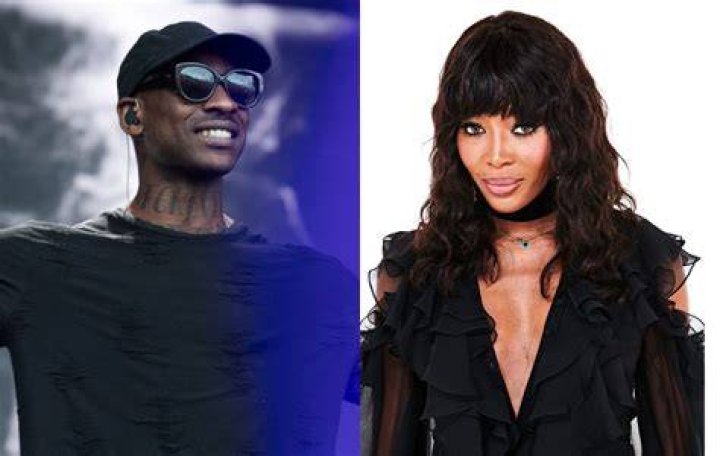 Naomi Campbell and Skepta in Paris in 2023. | Source: Getty Images