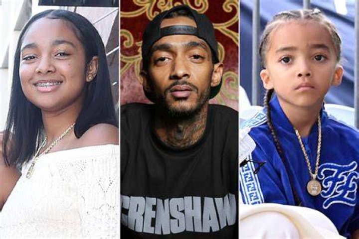 Nipsey Hussle and her daughter, Emani Asghedom attending the 61st Annual GRAMMY Awards at the Staples Center in Los Angeles on February 10, 2019. | Source: Getty