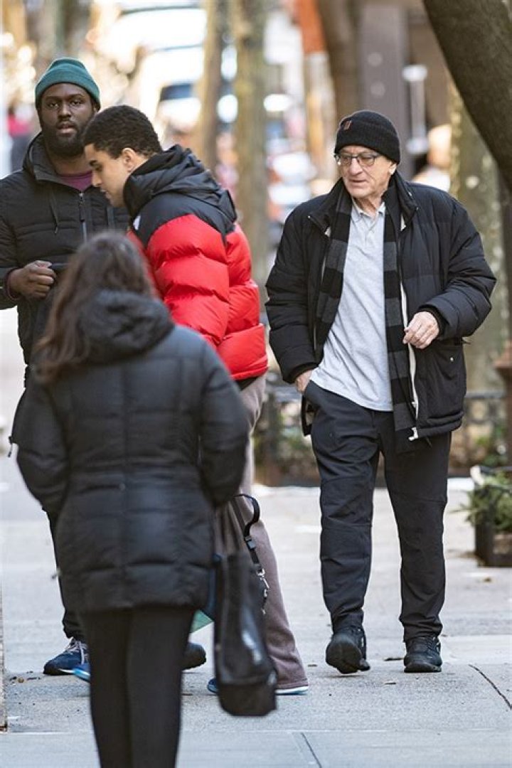 Out and about:&nbsp;Robert De Niro stepped out with three of his children and his rumoured love interest Tiffany Chen in New York on Sunday