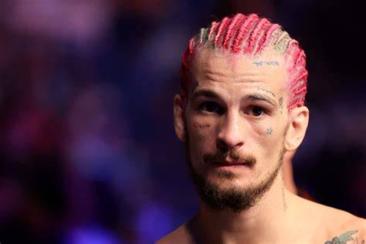Sean O'Malley lands a nasty head kick on Thomas Almeida