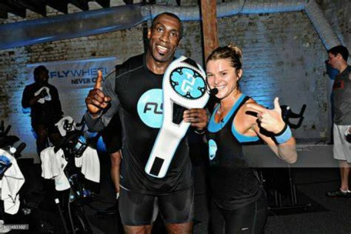 Shannon Sharpe and Katy Kellner attend the New Era Style Lounge at The Battery on February 4, 2016 | Photo: Getty Images