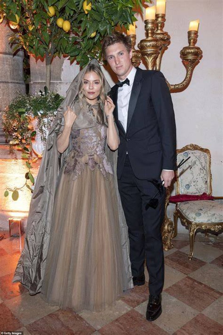 Split: Last month, Sienna broke her silence on her split with her former fianc&eacute; Lucas Zwirner, 30, after she called off plans to marry him last year (pictured together in May 2019)