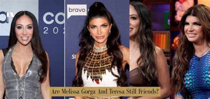 Still friends: In March, Gorga urged her fans not to 'believe the 'bulls**t' in the press about her recent remarks about the 54-year-old Real Housewives of Beverly Hills star Kyle Richards (pictured together on The Real Housewives Ultimate Girls Trip last year next to Teresa Giudice)