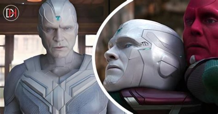 Superhero twist: Vision, played by Paul Bettany, died in the movie Avengers: Endgame leaving fans to suspend belief at first when WandaVision debuted and accept he was still living