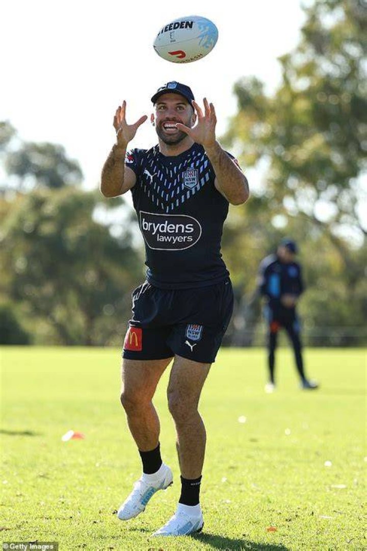 Tedesco has unintentionally flaunted his cheeks on more then six occasions this season. H reckons tacklers go for his shorts because his jersey is too hard to grab