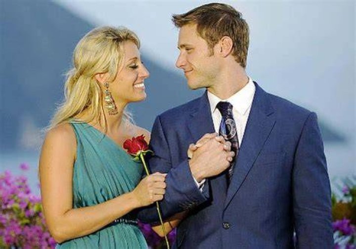 The Bachelor Jake Pavelka and fiance Vienna Girardi attend the OK! Magazine pre-Oscar party | Getty Images