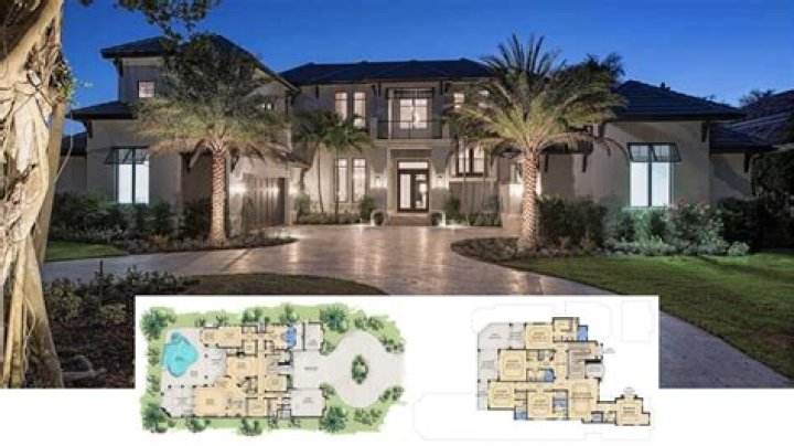 The home includes six bedrooms