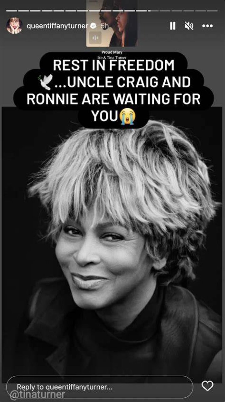 Tiffany Turner mourns the passing of her grandmother, Tina Turner | Source: 