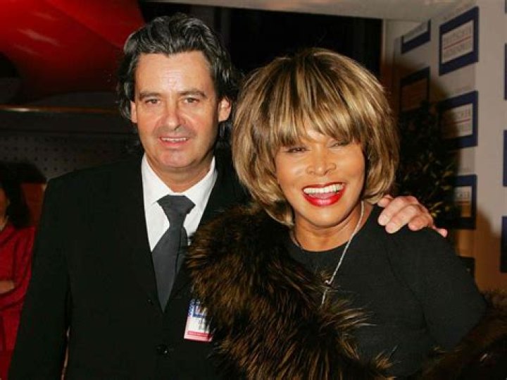 Tina Turner and Erwin Bach at the Giorgio Armani 40th Anniversary Boutique Cocktail Reception on April 29, 2015 in Milan, Italy. | Source: Getty Images
