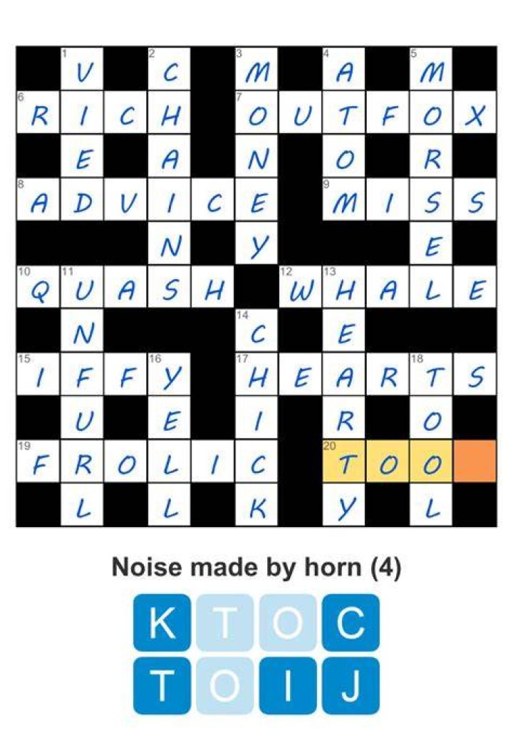 Tiny thing Crossword Clue Puzzle Page