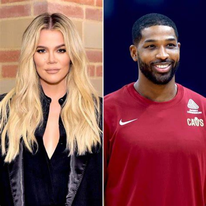 Tristan Thompson with his ex-girlfriend Jordan Craig (picture taken when they were still dating)