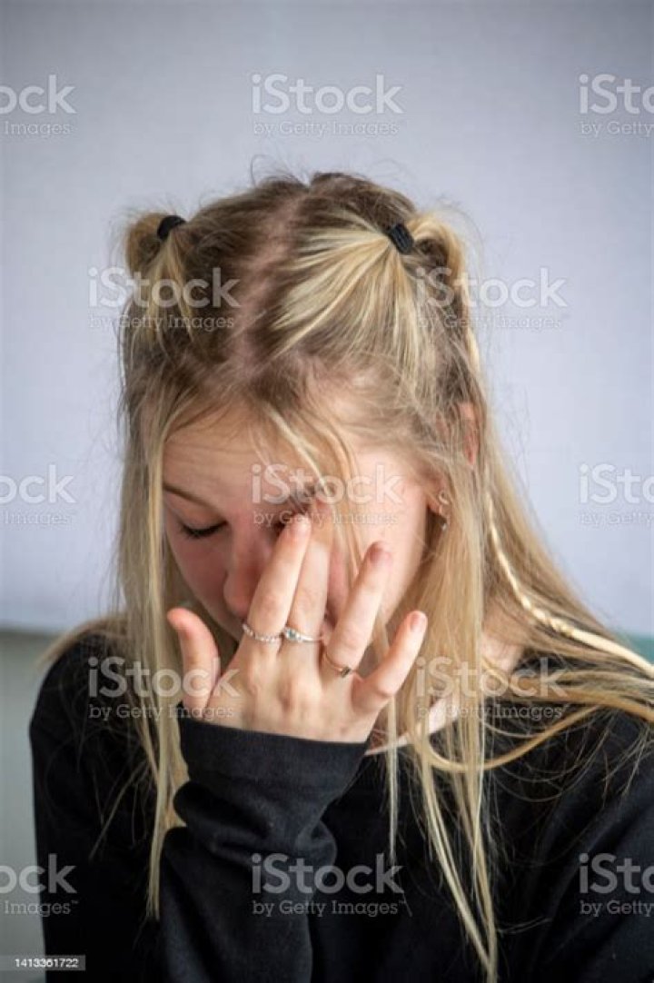 Upset: She said: 'If I look sad in those stories it's because I was. It sounds soooo stupid but we spent a year planning the wedding and on the day there was a huge thunderstorm'