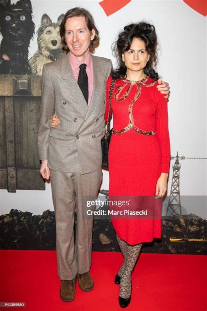 Wes Anderson and Juman Malouf at the private opening of Il Sarcofago di Spitzmaus e altri tesori exhibition on September 18, 2019 in Milan | Source: Getty Images