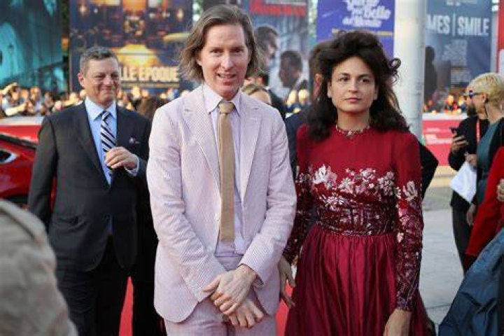 Wes Anderson, Juman Malouf, and Anna Wintour at Prada Fall/Winter 2018 Womenswear Fashion Show on February 22, 2018 in Milan | Source: Getty Images