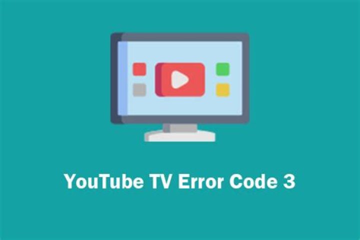 What is Error Code 3 On YouTube TV? How to fix this issue?