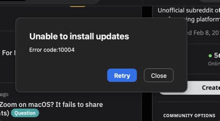 What is Zoom Error Code 10004? Causes and Fixes